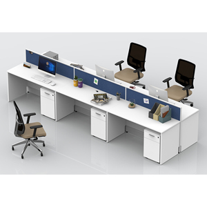 แผงไม้ติดโต๊ะสำหรับสำนักงาน MFC ดีไซน์ทันสมัยขนาด1-8คนโต๊ะทำงานของพนักงานมีตัวเลือกที่เสถียรสำหรับใช้ในบ้าน - Product Image 1