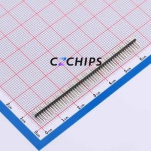 PH1.27-01-50PZD Pin Header Through hole Component (THT),P=1.27mm Connector 1x50P 1.27mm Through Hole Single Row - Product Image 2