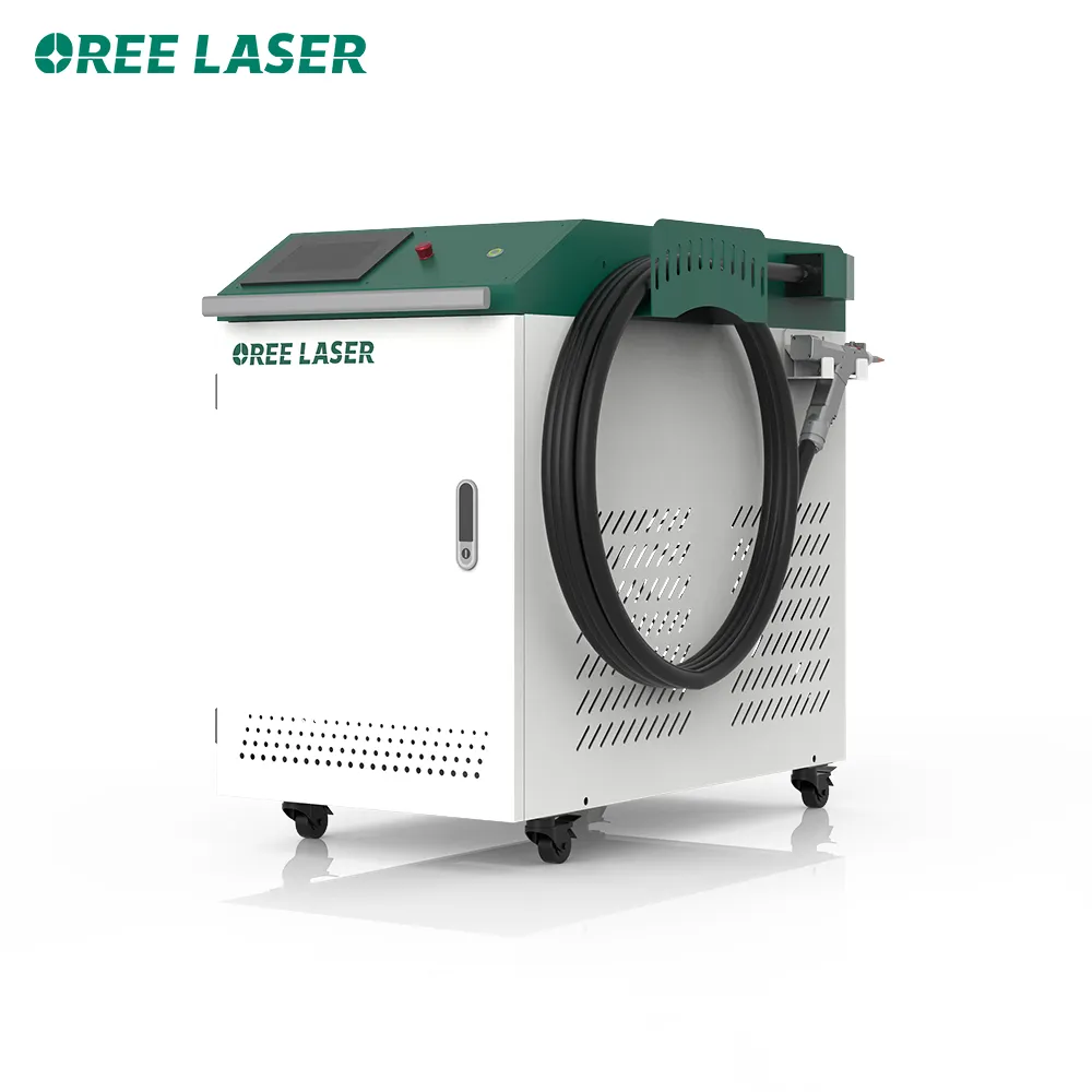 Oree Laser 1000w 2000w acier au carbone Machine de soudage Laser portative avec chargeur de fil