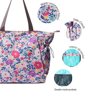 Free Sample Fashion <b>Large</b> Capacity Portable Multi-Functional Waterproof Shoulder Special Polyester Yoga Tote Bag Yoga <b>Mat</b> - Product Image 2