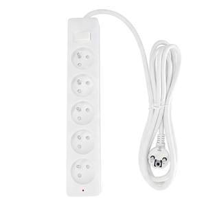 Nueva UE francés estándar <span class=keywords><strong>Homekit</strong></span> toma de corriente tira de alimentación 5AC toma de corriente de extensión - Product Image 1