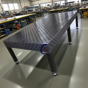 Système de serrage pour table de soudage industrielle BZC en fonte 2D/3D avec outil de mesure/jauge de diamètre 16-28 mm, noir, garantie 3 ans - Product Image 6