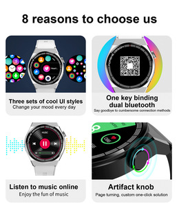 Thông minh cho BT Vòng đeo tay đồng hồ tuổi thọ pin dài cảm ứng kiểm soát theo dõi sức khỏe-Dây đeo bằng thép nhịp tim cộng với dây đeo cao su - Product Image 3