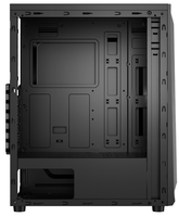 Boîtier d'ordinateur de jeu Hongyi Table Vertical SPCC HD Audio ARGB Light Panel Micro ATX /ATX avec ventilateur RGB
