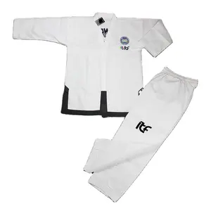 Sample Gratis Verzending Custom Itf Taekwondo Dobok Taekwondo Uniform Voor Itf
