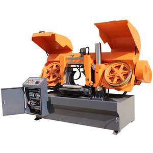 Scie à ruban GB4240 7,5 kW automatique pour la découpe d'acier, de tuyaux et de barres métalliques - Product Image 3