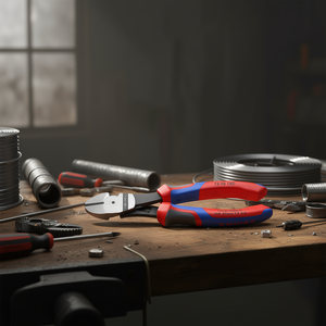 Cortador lateral Knipex 74 02 180 Chrom Vanadin Cap Piano 2,2 mm fabricado en Alemania - Product Image 2