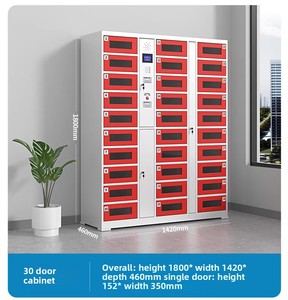 TALONGJ Customized Smart Cellphone Metal Combination Lock Electronic Digital Waterproof Durable Eco-Friendly Floor/Wall Locker - Product Image 6