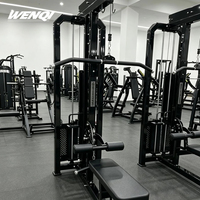 Machine d'entraînement musculaire multifonctionnelle durable avec fonction Lat Pulldown, Chest Press et Preacher Curl pour salle de sport commerciale – Marchés US et UE