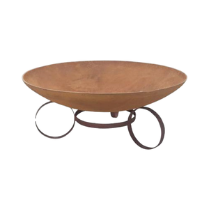 Outdoor Cast Iron Fireplace &amp; BBQ Wood <strong>Fire</strong> <strong>Pit</strong> <strong>Round</strong> Iron <strong>Table</strong> for Indoor &amp; Outdoor Cooking - Product Image 1