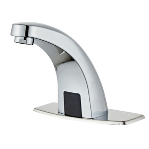Manufacturer Wholesale Fully <strong>Automatic</strong> Single Cold Basin <strong>Faucet</strong> Intelligent Water Nozzle <strong>Sensor</strong> Single Hole Bathroom Product - Product Image 1