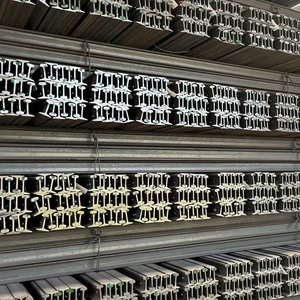 Chinois 8kg 9kg 12kg 15kg 18kg 22kg 24kg 30kg Rail de construction de routes ferroviaires en acier léger Rail en acier - Product Image 2