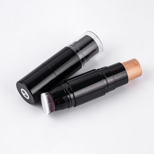 Bâtonnet <span class=keywords><strong>illuminateur</strong></span> double-embout sans logo pour contouring du visage et illumination corporelle, fini scintillant naturel et dimensionnel - Product Image 5