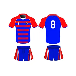 Akilex 2022 New Sublimated Customize Men Women Rugby Shirt High Quality Football Eco Friendly T Shirts Rugby Jersey Uniforms