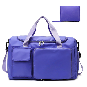 Sac de yoga grande capacité avec séparation sec-humide, sac de voyage pour courts séjours et déplacements professionnels, sac de cabine pliable - Product Image 5
