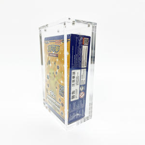 Boîte de rappel magnétique coulissante latérale de stockage de cartes TCG japonaises en acrylique transparent de qualité supérieure - Product Image 2