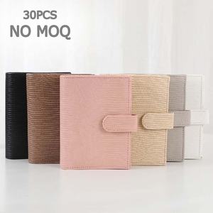 Yihe Best Seller A7 Lizard Leather Money Binder Organizer 6 Ring Loose-leaf Binding Great Office Use and Money Gift Idea - Product Image 1