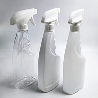 Botellas de Plástico de 500 ml (16 oz) con Pulverizador de Gatillo, Etiquetas Personalizables, Alta Calidad y Mejor Precio, para Limpieza de Autos