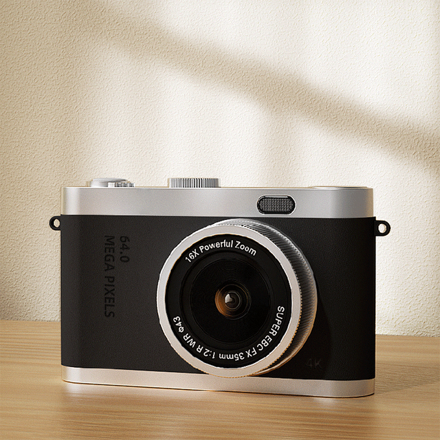 Y03 4K 48MP Digital Camera Auto-Focus 16X Zoom Travel Vlog Camera for for Students Children