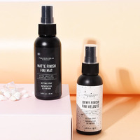 Spray fixateur de maquillage, étiquette privée, Rose organique, longue durée, pour fixation, vente en gros, 100 pièces