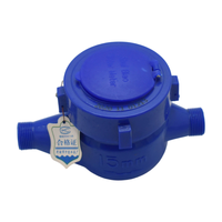 Non-corrosive Plastic Mechanical Water Meter, Economical Multi Stream Counter Replace Brass Meter to Control Cost