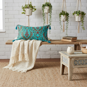 Bohemian - Moroccan Style Turkish Tulip Designed Cushion Cover - Product Image 2