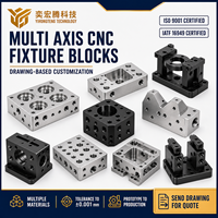 Usinage CNC multi-axes sur mesure à partir de dessins pour blocs de fixation, pour systèmes de test, production OEM, service d'usinage CNC de précision