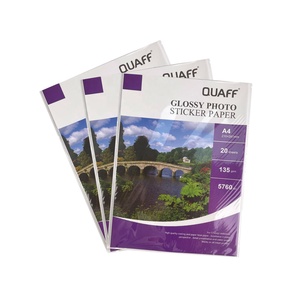 <span class=keywords><strong>Quaff</strong></span> กระดาษภาพถ่าย150gsm 135gsm 90gsm A3 A4กันน้ำพิมพ์ได้สีขาวอิงค์เจ็ทมันวาวสูง - Product Image 4