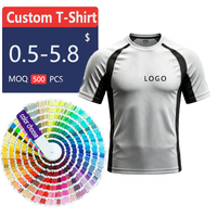 T-shirt Homme Oversize en Maille Personnalisé à Col Rond, Manches Courtes, Poches, Imprimé Logo, Confortable et de Qualité – Vente en Gros
