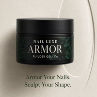 Gel dur pour la construction et la sculpture des ongles, 30g, pour usage en salon de manucure