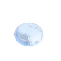 Taille-crayon rond en forme de galet avec gomme 2-en-1, taille-crayon manuel double fonction pour fournitures scolaires et cadeaux