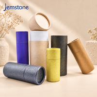 Vente d'usine : Tubes en verre ronds vides, boîtes d'emballage, contenants pour parfum et crème pour le visage, tubes en papier kraft pour cosmétiques