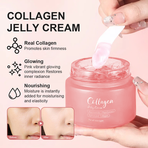 Crema Hidratante con Colágeno y Niacinamida, Reafirmante, Cuidado <span class=keywords><strong>de</strong></span> la Piel, Marca Privada, <span class=keywords><strong>Gel</strong></span> <span class=keywords><strong>de</strong></span> Aloe Vera con Colágeno Nutritivo Profundo - Product Image 3