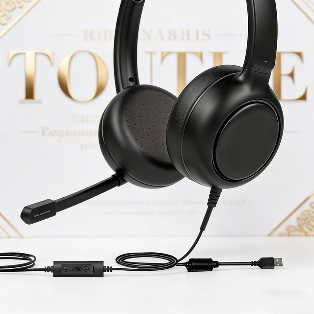 ENC Call Noise Reduction, Voice Enhancement, Environmental Sensing, Call Handling, Educational  Headphones With Type-C Interface