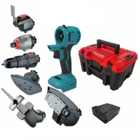Ensemble d'outils électriques de haute qualité QD FR-DYB-20V, ensemble d'outils électriques sans fil personnalisés, outils électriques au lithium multi-usages, utilisation intérieure/extérieure