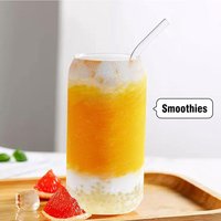 Tasses à boire en plastique incassables sans BPA sans tige Bière Café glacé Mocktails Cocktails Eau gazeuse Thé glacé Bars Fête