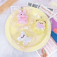Bibs Little Bear Squeeze Stress Relief Creamy Mud Super Soft Food Grade Silicone Gadget Toy PVC/EVA Bagged Zhejiang Made
