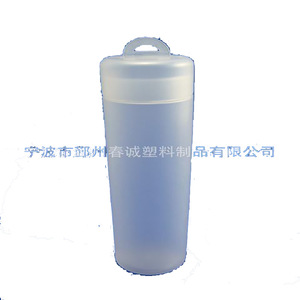 Cubo de plástico para envasado de productos químicos diarios con tapa y asa, capacidad de 1000 ml - Product Image 4