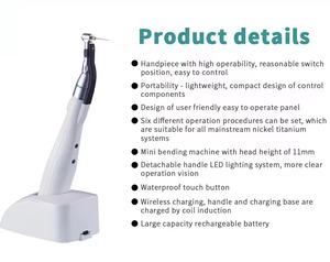 La fabbrica vende direttamente il micromotore endodontico del motore <span class=keywords><strong>Endo</strong></span> senza cordone dentale con Led - Product Image 2