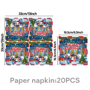 Fournitures de fête de vente directe assiettes en <span class=keywords><strong>papier</strong></span>, gobelets en <span class=keywords><strong>papier</strong></span>, serviettes en <span class=keywords><strong>papier</strong></span> adaptées à la décoration d'<span class=keywords><strong>anniversaire</strong></span> vaisselle de fête - Product Image 5