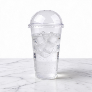 Gobelets en plastique transparents recyclables de 14 oz et 16 oz, sans BPA, de qualité alimentaire, conformes aux normes européennes, pour café glacé, emballage de boissons, boissons froides à emporter - Product Image 2