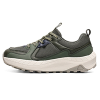 Chaussures de randonnée pour hommes à bout extra large, baskets kaki en maille légère, antidérapantes, avec amorti EVA, pour printemps et automne