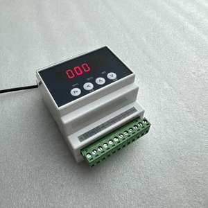 Transmisor de báscula de pesaje en riel Din, indicador de peso con salida analógica, indicador de controlador de peso de 24V CC, Modbus Rs485 - Product Image 2