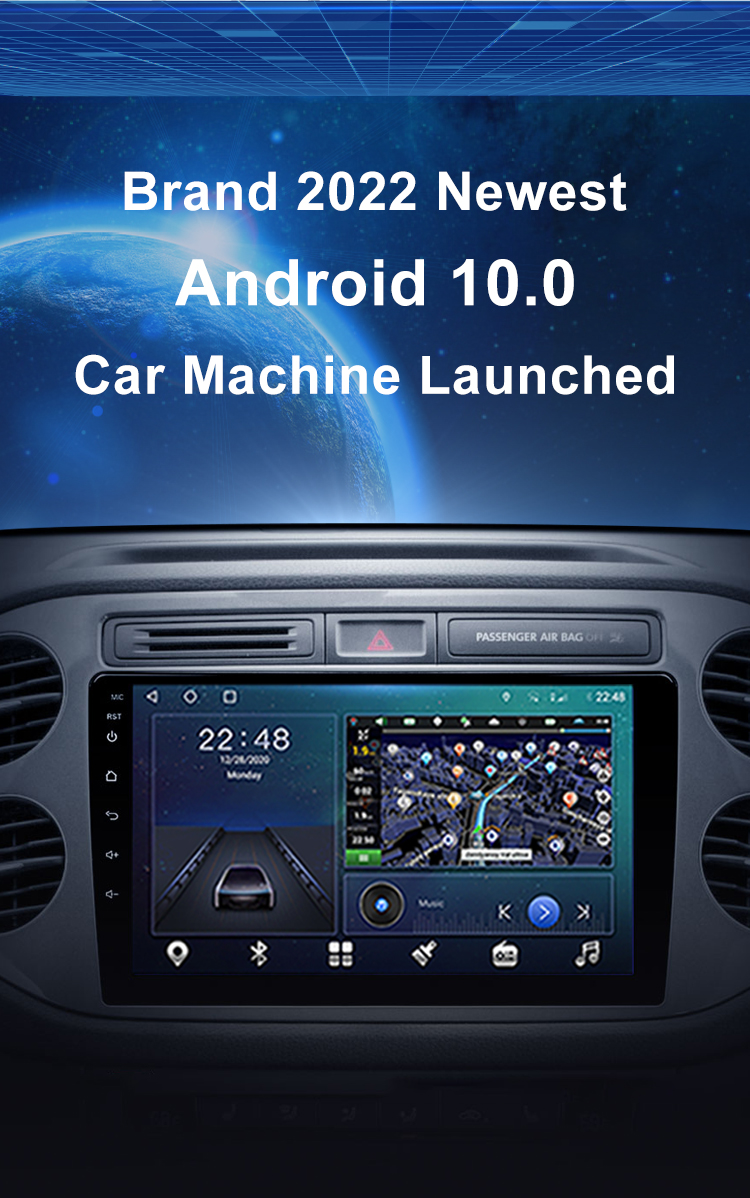 Android GPS Navigation For Volkswagen Tiguan 2006 - 2016 Car Stereo Multimedia Video Player