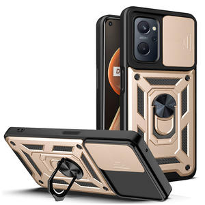 Funda Protectora Trasera con Anillo Metálico Magnético y Deslizador para Cámara para <span class=keywords><strong>Realme</strong></span> <span class=keywords><strong>9i</strong></span> - Product Image 3