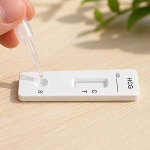 <span class=keywords><strong>Test</strong></span> <span class=keywords><strong>de</strong></span> <span class=keywords><strong>grossesse</strong></span> HCG en cassette, précision <span class=keywords><strong>de</strong></span> 99 %, kit <span class=keywords><strong>de</strong></span> <span class=keywords><strong>test</strong></span> rapide à domicile pour femmes, détection précoce, achat en gros, résultat précis - Product Image 5