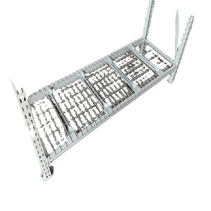 Venta caliente Almacenamiento directo de fábrica Soldado Metal Acero Malla de alambre Decking Premium Apilamiento Bastidores y estantes - Product Image 4