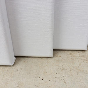 Lienzo <span class=keywords><strong>blanco</strong></span> estirado de 30 por 40cm, imprimado 100% algodón <span class=keywords><strong>para</strong></span> <span class=keywords><strong>pintar</strong></span> pintura acrílica, pintura al óleo y lienzo artístico húmedo - Product Image 2