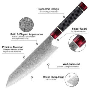 <span class=keywords><strong>Couteau</strong></span> de <span class=keywords><strong>chef</strong></span> en acier Damas à 67 couches IOKO, manche en résine rouge, <span class=keywords><strong>couteau</strong></span> à découper, <span class=keywords><strong>couteau</strong></span> à sushi, sashimi, <span class=keywords><strong>couteau</strong></span> de cuisine <span class=keywords><strong>Santoku</strong></span>, couteaux de <span class=keywords><strong>chef</strong></span> - Product Image 5