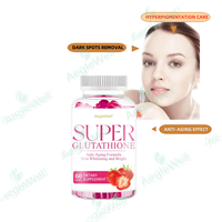 Aeglewell Marque Privée Super Glutathion Gummies Éclaircissant Anti-Âge Végétalien Qualité Alimentaire Adulte